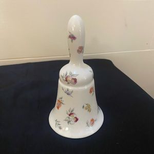 Vintage Dainty Porcelain Floral Bell